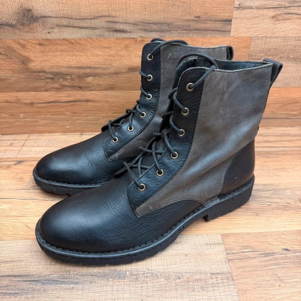 Born Chukka Men’s size 11 Casual Boots Lace black Leather